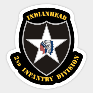 2nd Infantry Division Sticker